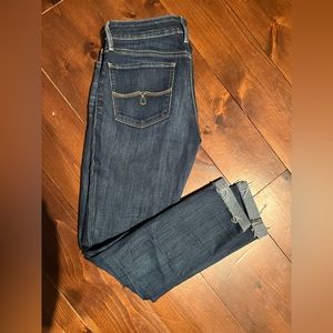 Skinny Ankle Blue Jeans Lucky Brand